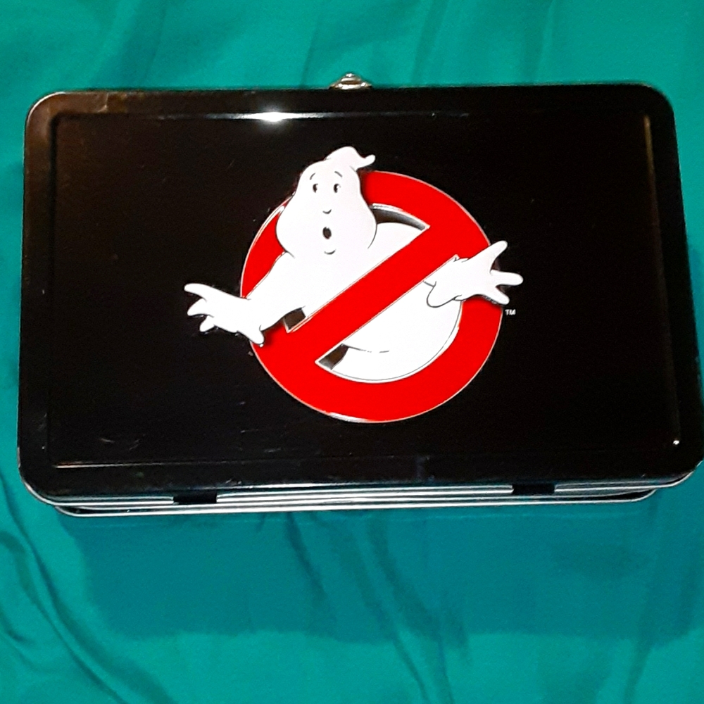 GHOSTBUSTERS collectable tin lunchbox